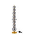Navi Floor Lamp Brass Gold Smokey Grey Dimmable LED 37W 747lm 3000K-1