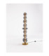Navi Floor Lamp Brass Gold Smokey Grey Dimmable LED 37W 747lm 3000K-4