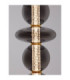 Navi Floor Lamp Brass Gold Smokey Grey Dimmable LED 37W 747lm 3000K-5