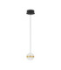 Alaz Slim Pendant Ceiling Light Brass Gold Matt Black Alabaster LED 9W 398lm 3000K-1