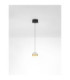 Alaz Slim Pendant Ceiling Light Brass Gold Matt Black Alabaster LED 9W 398lm 3000K-4