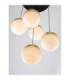Alaz Cluster Pendant Ceiling Light Brass Gold Matt Black Alabaster Triac Dimmable LED 45W 1990lm 3000K-5