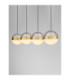 Alaz Bar Pendant Ceiling Light Brass Gold Matt Black Alabaster Triac Dimmable LED 36W 1592lm 3000K-5