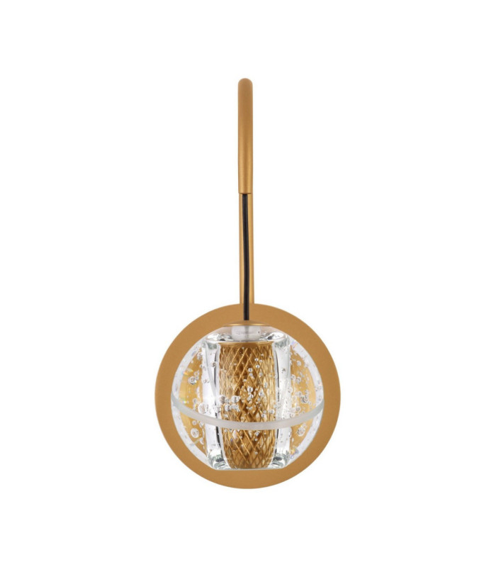 Licio Integrated LED Wall Lamp Gold LED 4W 166lm 3000K-3