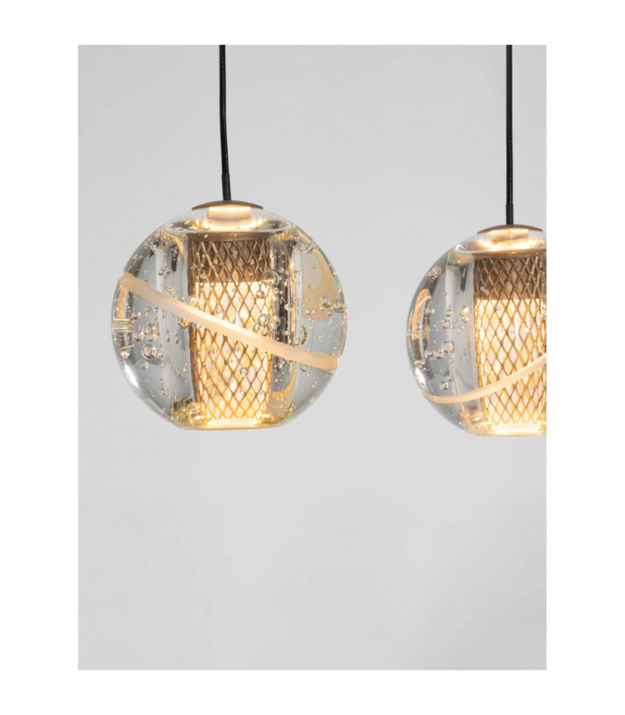 Licio Bar Pendant Ceiling Light Gold Triac Dimmable LED 16W 832lm 3000K-5