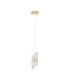 Lucien Pendant Ceiling Light Brass Gold Triac Dimmable LED 9W 550lm 3000K-1