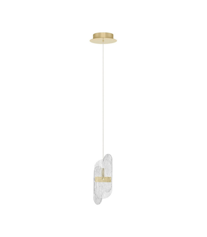 Lucien Pendant Ceiling Light Brass Gold Triac Dimmable LED 9W 550lm 2700K-1