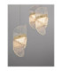 Lucien Cluster Pendant Ceiling Light Brass Gold Triac Dimmable LED 20W 1417lm 2700K-6