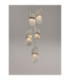 Lucien Cluster Pendant Ceiling Light Brass Gold Triac Dimmable LED 34W 2260lm 3000K-6