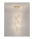 Lucien Cluster Pendant Ceiling Light Brass Gold Triac Dimmable LED 34W 2260lm 2700K-4