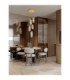 Lucien Cluster Pendant Ceiling Light Brass Gold Triac Dimmable LED 34W 2260lm 2700K-6