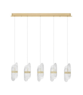 Lucien Bar Pendant Ceiling Light Brass Gold Triac Dimmable LED 34W 2260lm 3000K-1
