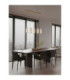 Lucien Bar Pendant Ceiling Light Brass Gold Triac Dimmable LED 34W 2260lm 3000K-2