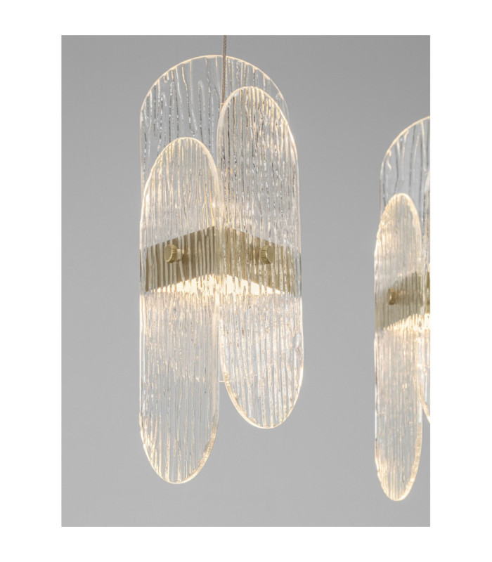 Lucien Bar Pendant Ceiling Light Brass Gold Triac Dimmable LED 34W 2260lm 3000K-5