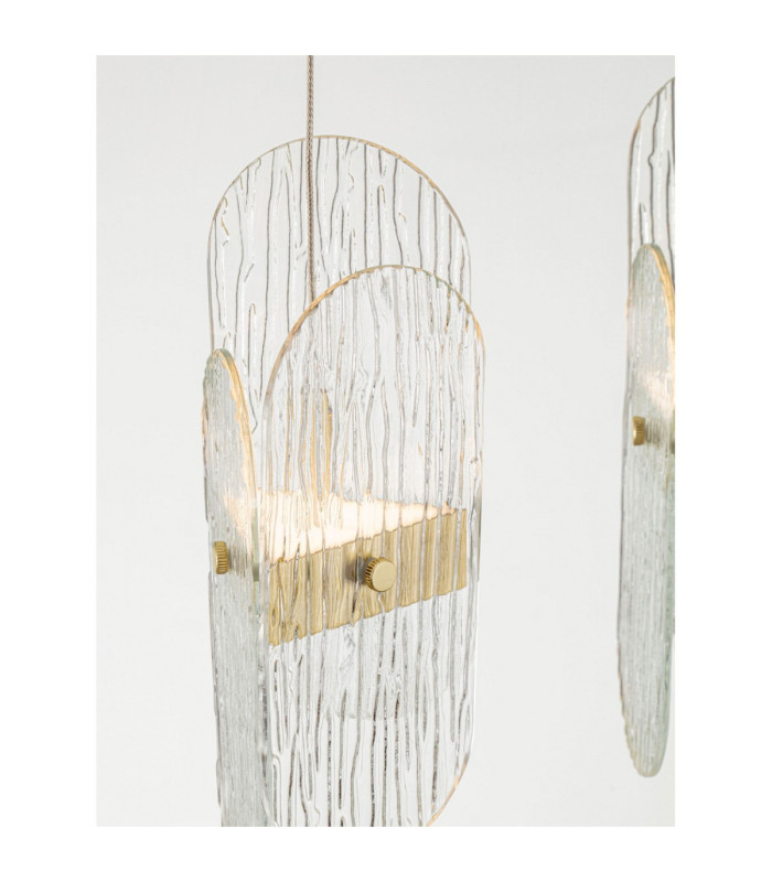 Lucien Bar Pendant Ceiling Light Brass Gold Triac Dimmable LED 34W 2260lm 3000K-7
