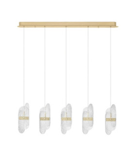 Lucien Bar Pendant Ceiling Light Brass Gold Triac Dimmable LED 34W 2260lm 2700K-1
