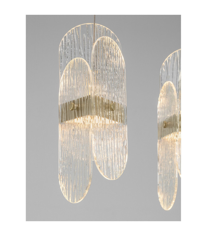 Lucien Bar Pendant Ceiling Light Brass Gold Triac Dimmable LED 34W 2260lm 2700K-5