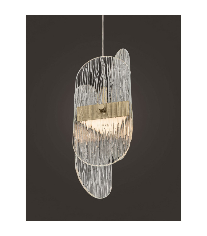 Lucien Bar Pendant Ceiling Light Brass Gold Triac Dimmable LED 34W 2260lm 2700K-6