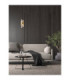 Seneca Slim Pendant Ceiling Light Platinum Gold Sandy Black LED 8W 636lm 3000K-2