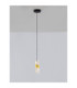 Seneca Slim Pendant Ceiling Light Platinum Gold Sandy Black LED 8W 636lm 3000K-4