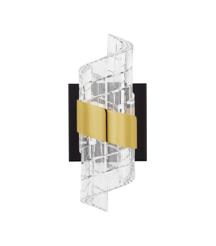 Seneca Wall Lamp Platinum Gold Sandy Black LED 9W 739lm 3000K-1