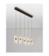 Seneca Bar Pendant Ceiling Light Platinum Gold Sandy Black LED 41W 2888lm 3000K-11