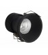LED Recessed Downlight, Black, 60 deg. Beam Angle, 780lm, 4000K, IP20, DRIVER NOT INC. - 2
