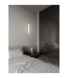 Shado Flush Wall Lamp Matt Black LED 12W 709lm 3000K-2
