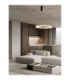 Vaster Integrated LED Pendant Ceiling Light Matt Black Triac Dimmable LED 36W 2149lm 3000K-2