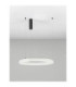 Vaster Integrated LED Pendant Ceiling Light Matt Black Triac Dimmable LED 36W 2149lm 3000K-3