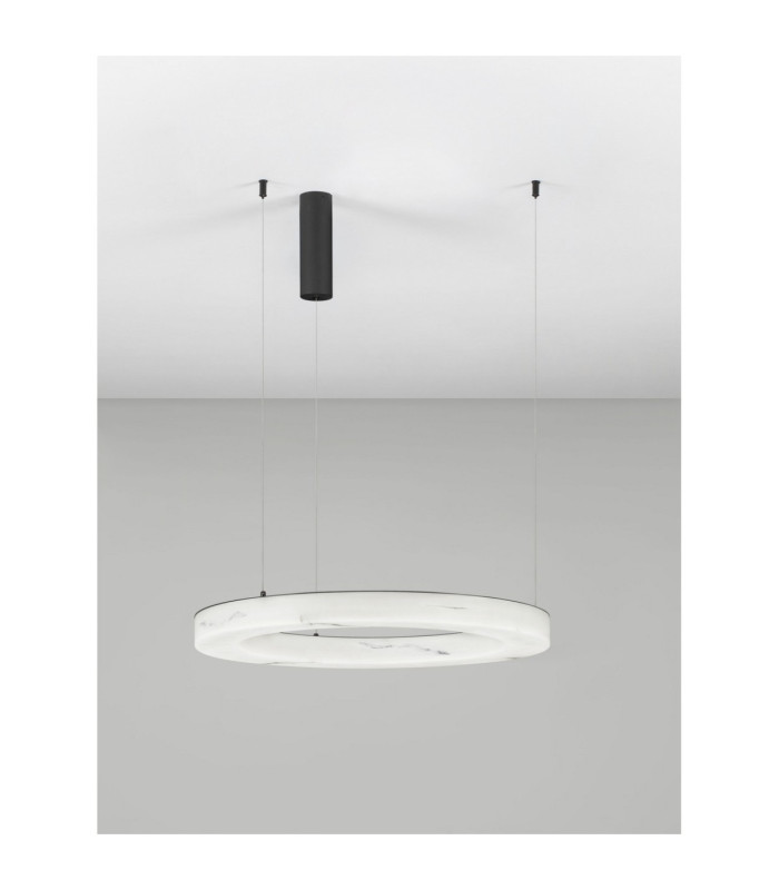 Vaster Integrated LED Pendant Ceiling Light Matt Black Triac Dimmable LED 36W 2149lm 3000K-3