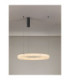 Vaster Integrated LED Pendant Ceiling Light Matt Black Triac Dimmable LED 36W 2149lm 3000K-4