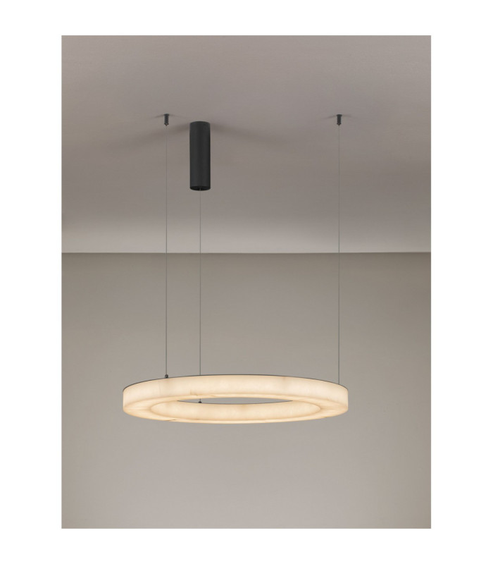 Vaster Integrated LED Pendant Ceiling Light Matt Black Triac Dimmable LED 36W 2149lm 3000K-4