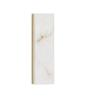 Shado Flush Wall Lamp Brass Gold LED 7W 393lm 3000K-1