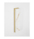 Shado Flush Wall Lamp Brass Gold LED 12W 709lm 3000K-2