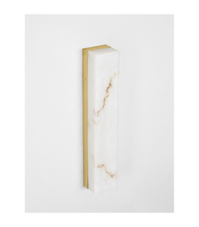 Shado Flush Wall Lamp Brass Gold LED 12W 709lm 3000K-2