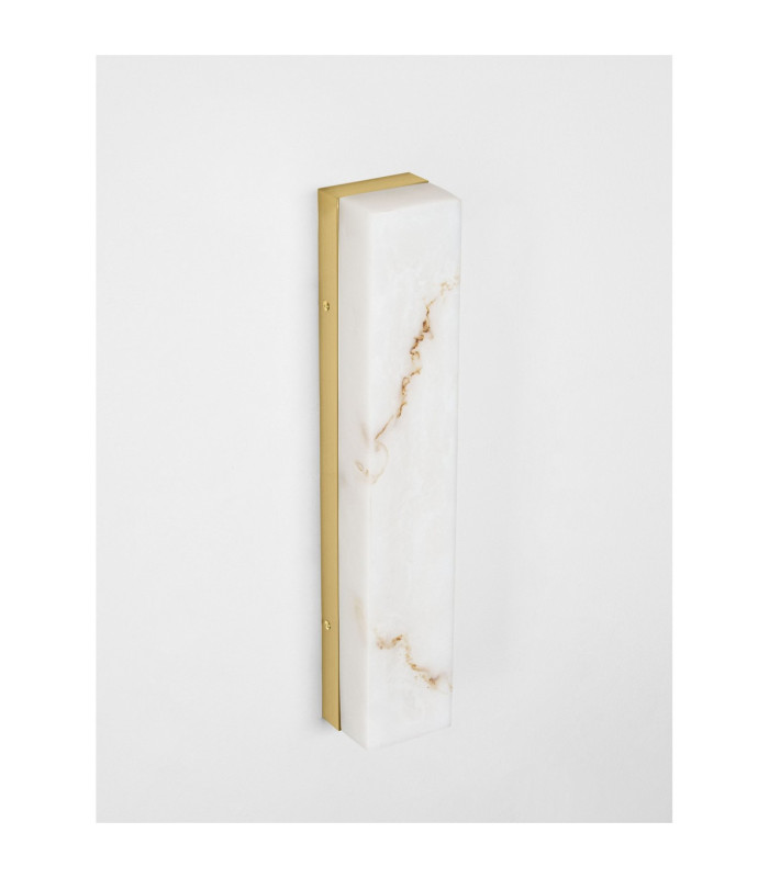 Shado Flush Wall Lamp Brass Gold LED 12W 709lm 3000K-2