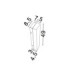 Shado Flush Wall Lamp Brass Gold LED 12W 709lm 3000K-7