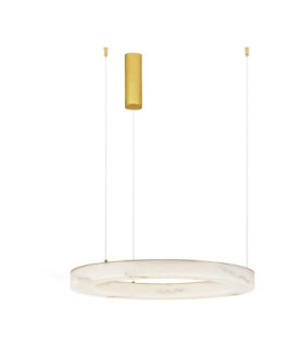 Vaster Integrated LED Pendant Ceiling Light Brass Gold Triac Dimmable LED 36W 2149lm 3000K-1