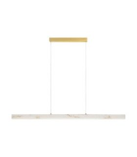 Vaster Bar Pendant Ceiling Light Brass Gold Triac Dimmable LED 36W 1906lm 3000K-1