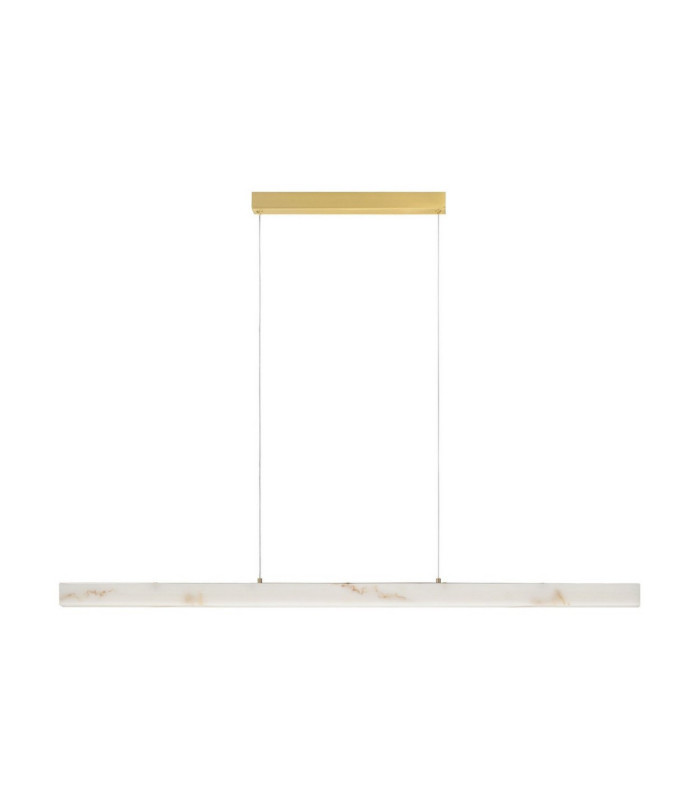 Vaster Bar Pendant Ceiling Light Brass Gold Triac Dimmable LED 36W 1906lm 3000K-1