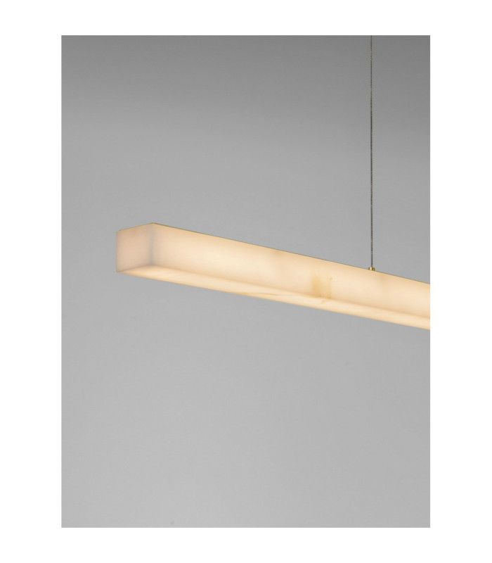 Vaster Bar Pendant Ceiling Light Brass Gold Triac Dimmable LED 36W 1906lm 3000K-6
