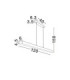 Vaster Bar Pendant Ceiling Light Brass Gold Triac Dimmable LED 36W 1906lm 3000K-8