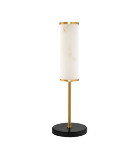 Nolia Integrated LED Table Lamp Brass Gold Black LED 12W 673lm 3000K-1