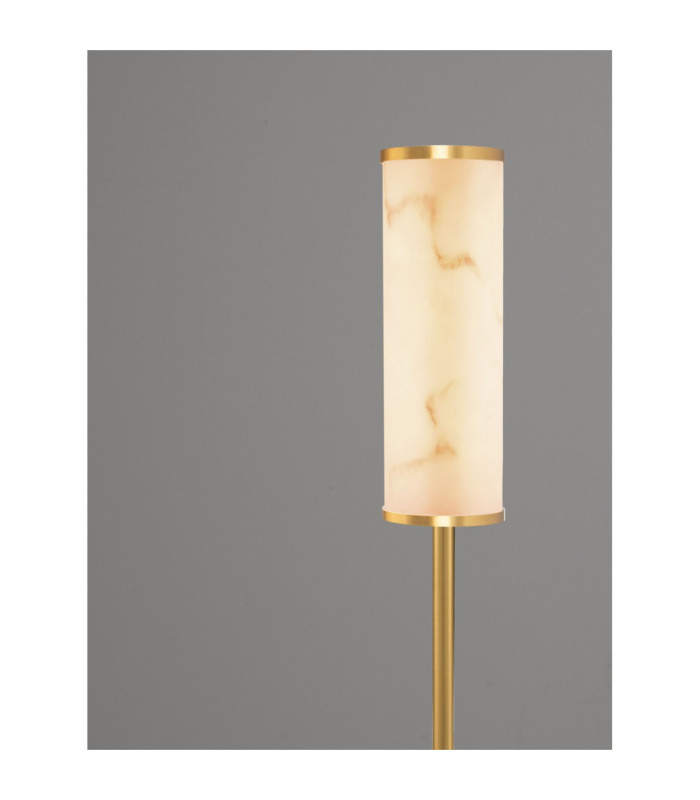 Nolia Integrated LED Table Lamp Brass Gold Black LED 12W 673lm 3000K-2