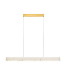 Nolia Bar Pendant Ceiling Light Brass Gold Triac Dimmable LED 35W 2374lm 3000K-1