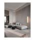 Aider LED Integrated Floor Lamp Brass Gold LED 23W 1685lm 3000K-2