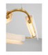 Aider Integrated LED Pendant Ceiling Light Brass Gold Triac Dimmable LED 34W 2146lm 3000K-6