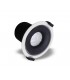 LED Recessed Round Downlight, White/Black, 60 deg. Beam Angle, 780lm, 4000K, IP20, DRIVER NOT INC. - 6