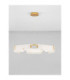 Aider Integrated LED Pendant Ceiling Light Brass Gold Triac Dimmable LED 45W 2707lm 3000K-3